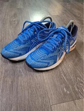 ASICS Womens GT 2000 Running Shoes Blue Size 7.5 Lace Up